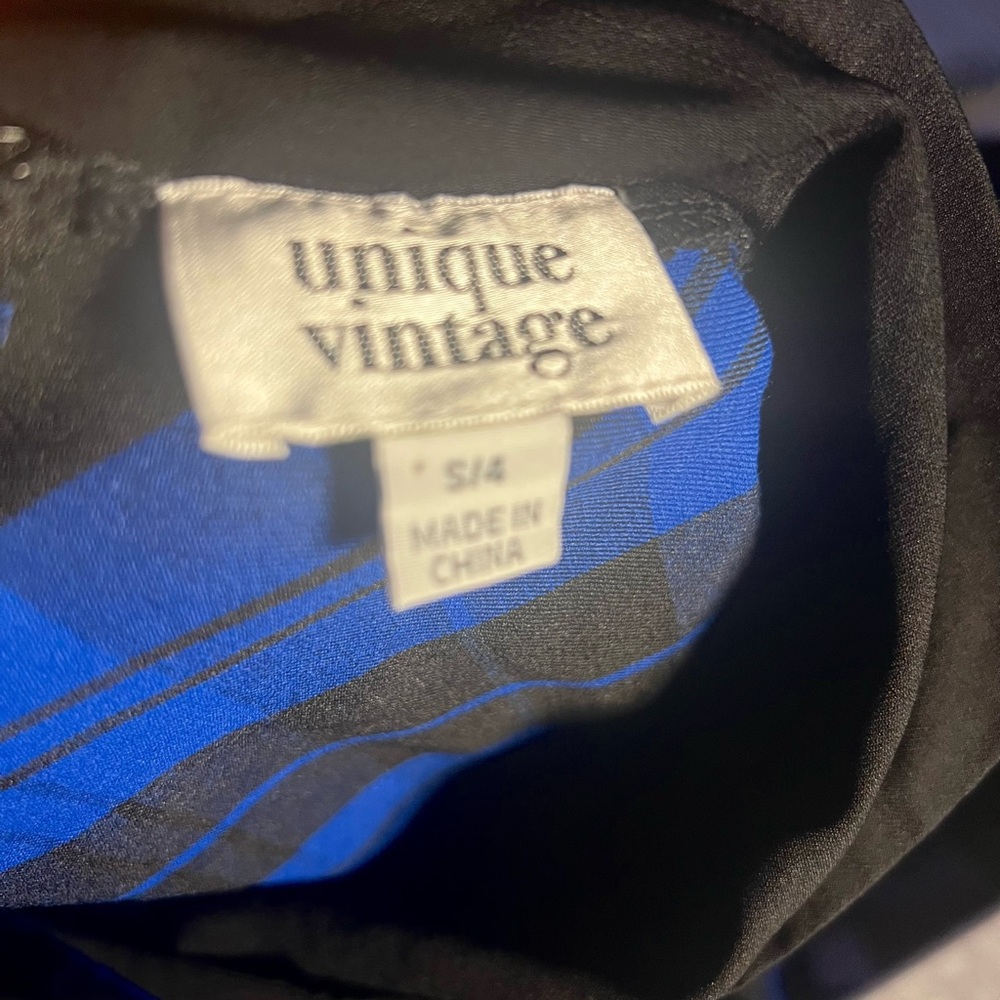 Unique Vintage 50s 60s I love Lucy midi dress size 4 NWT - Picture 3 of 7